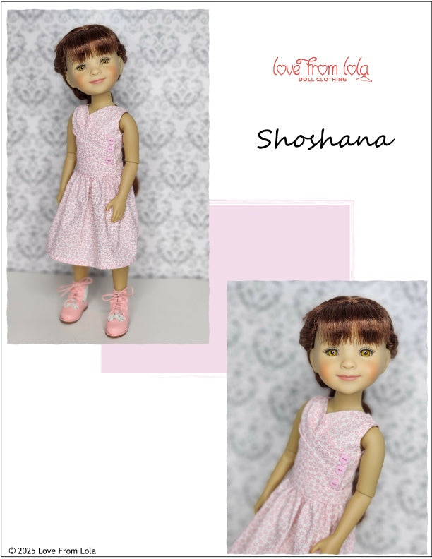 Shoshana 14.5-15" Doll Clothes Pattern