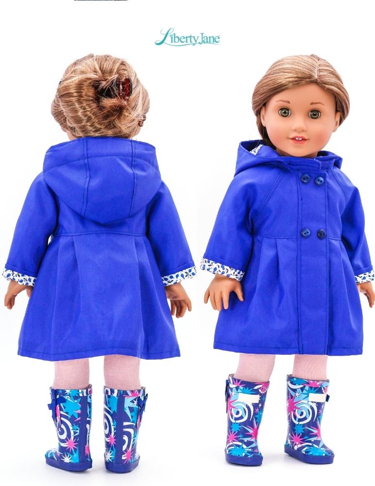 Pepper Hill Raincoat 18" Doll Clothes Pattern