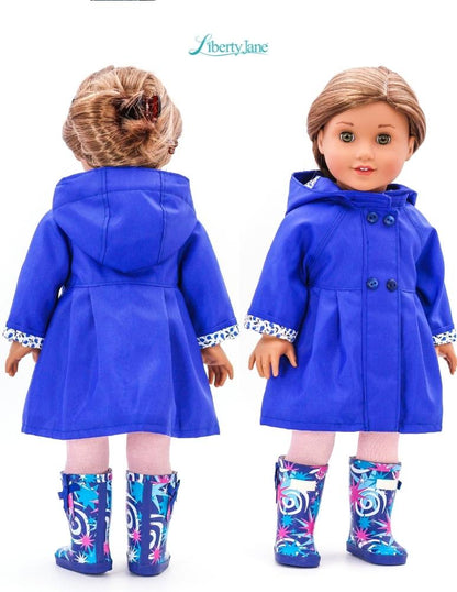 Pepper Hill Raincoat 18" Doll Clothes Pattern