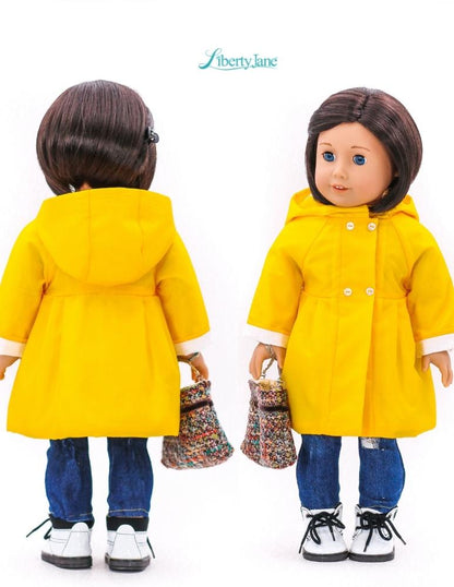 Pepper Hill Raincoat 18" Doll Clothes Pattern