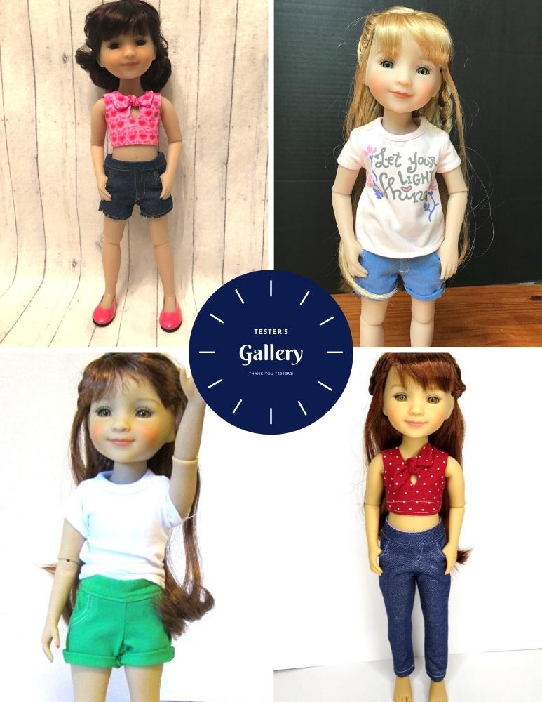 Jeans Bundle Pattern For 15" Ruby Red Fashion Friends Dolls