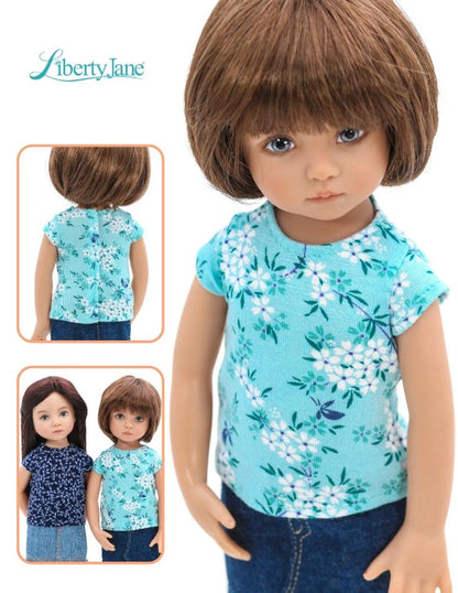 FREE T-Shirt Pattern For Little Darling Dolls