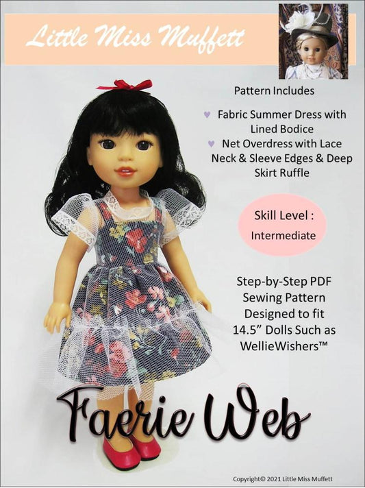Faerie Web 14.5" Doll Clothes Pattern
