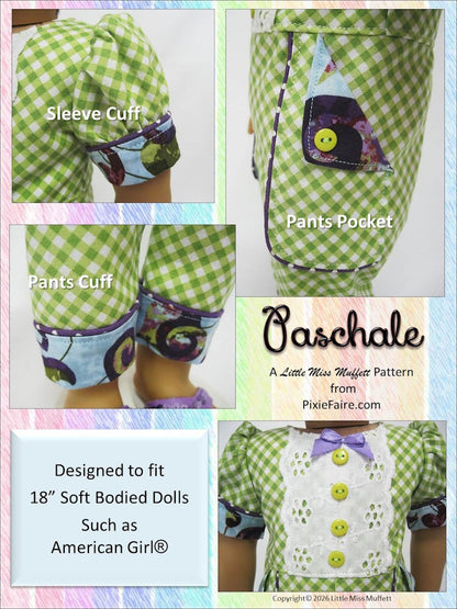 Paschale 18" Doll Clothes Pattern
