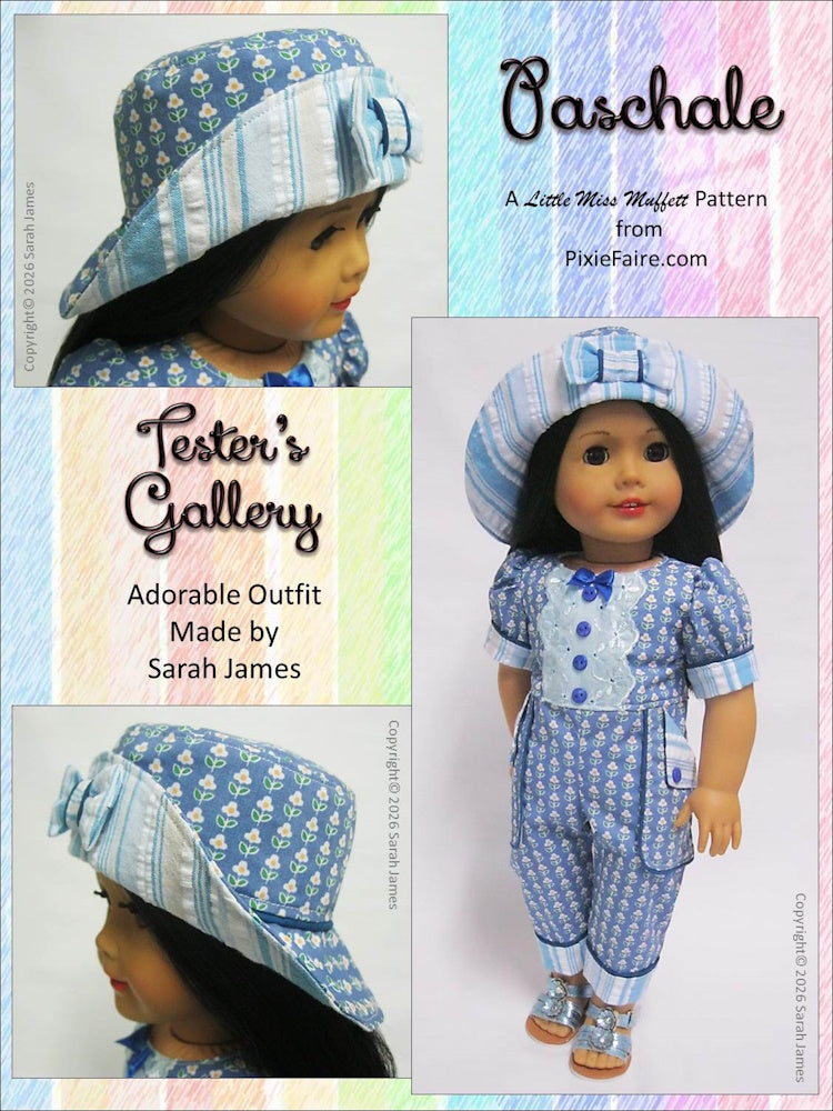 Paschale 18" Doll Clothes Pattern