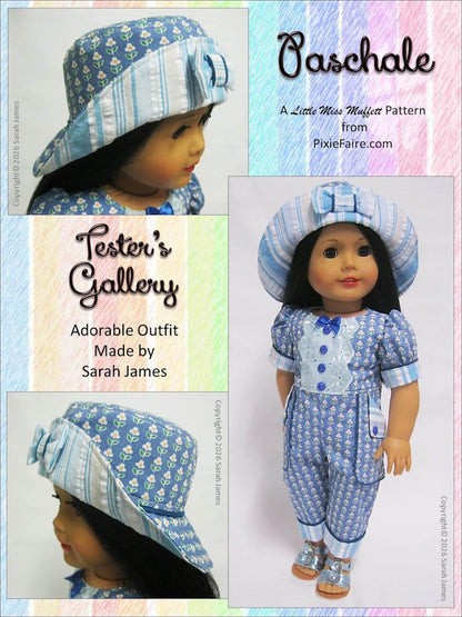 Paschale 18" Doll Clothes Pattern