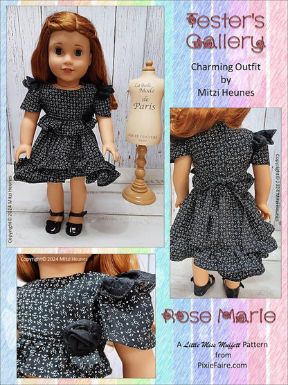 Rose Marie 18" Doll Clothes Pattern