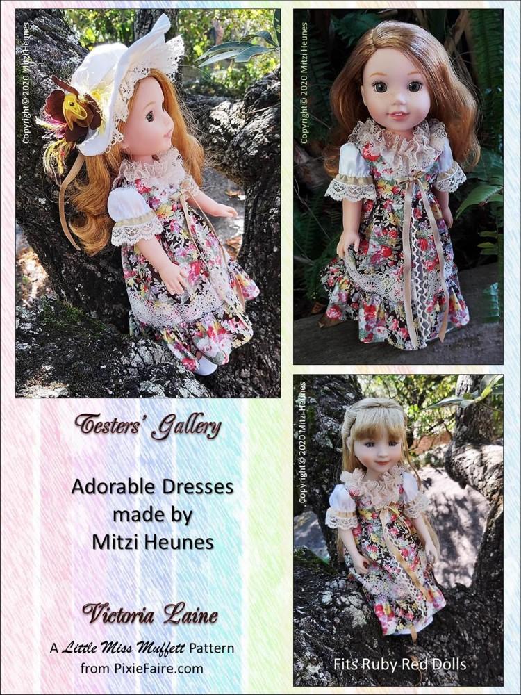 Victoria Laine 14.5" Doll Clothes Pattern