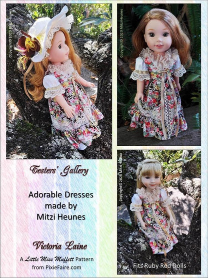 Victoria Laine 14.5" Doll Clothes Pattern