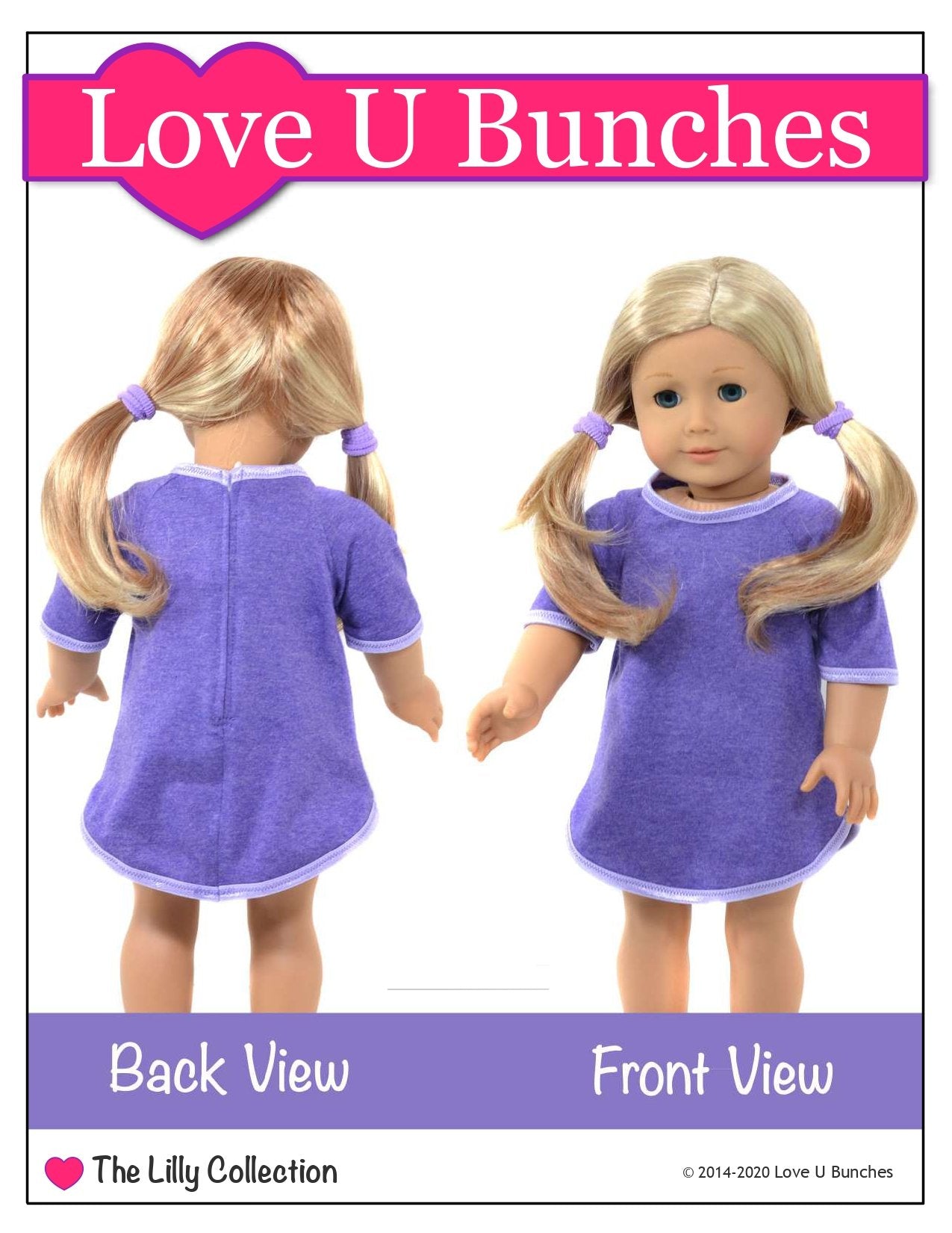 Me & My Blankie 18" Doll Clothes Pattern