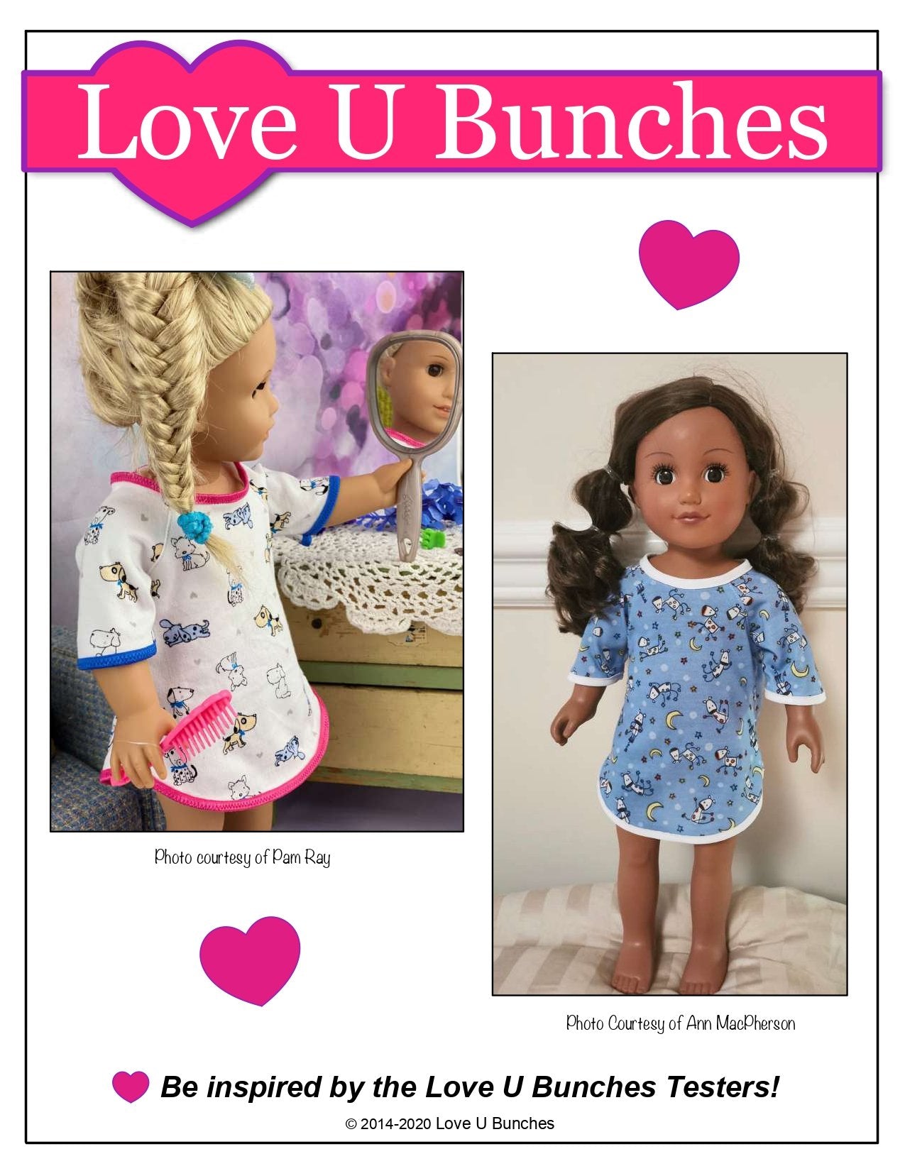 Me & My Blankie 18" Doll Clothes Pattern