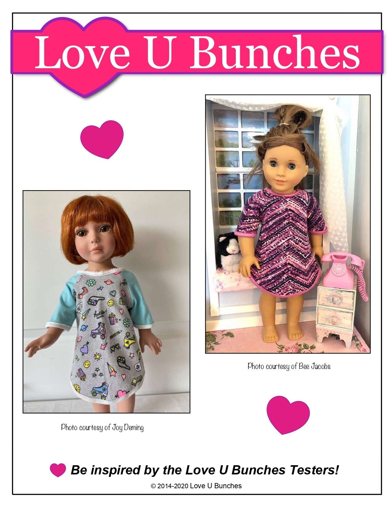 Me & My Blankie 18" Doll Clothes Pattern