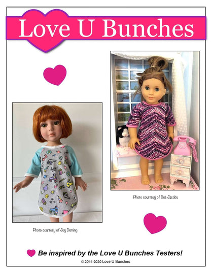 Me & My Blankie 18" Doll Clothes Pattern
