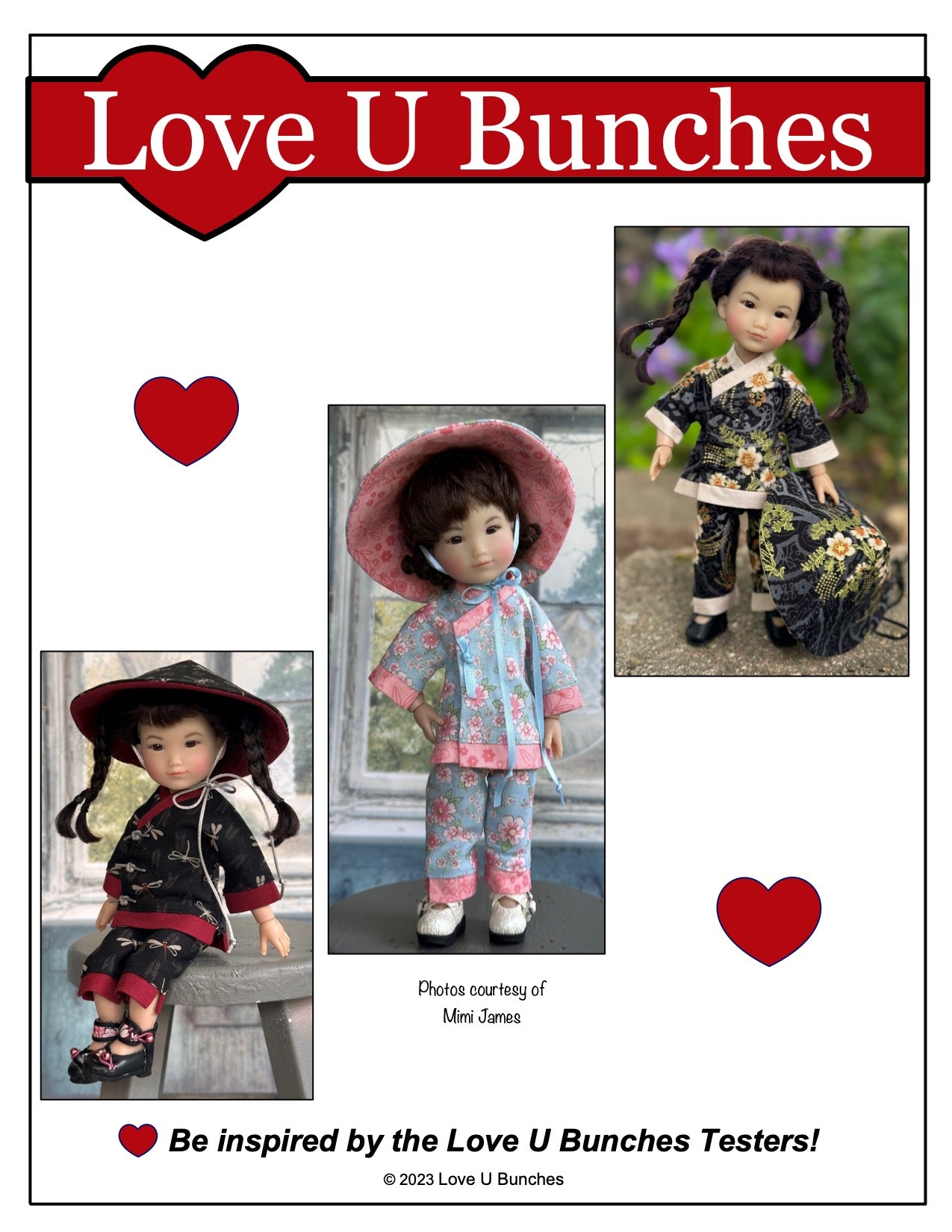 Shanku Ensemble for 8 Inch BJD such as Ten Ping and Mini Sara