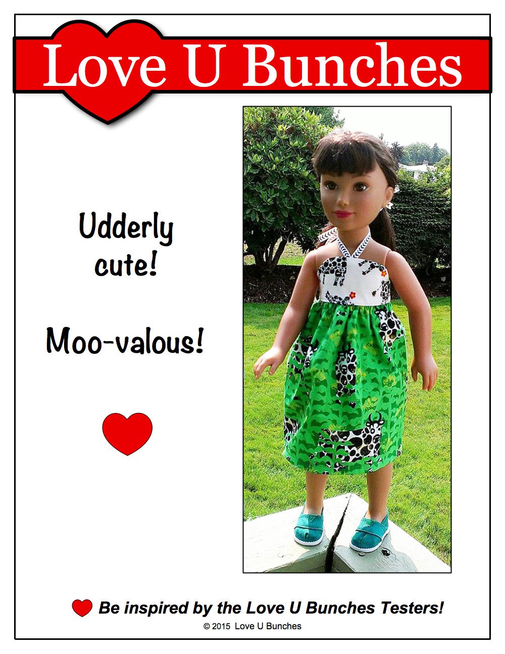 Simply Summer Sundress Pattern for 21" Karito Kids Dolls
