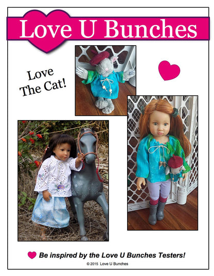 Peasant Blouse for Kidz N Cats Dolls & The Cat