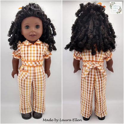 Let's Plant a Victory Garden! 18" Doll Clothes Pattern