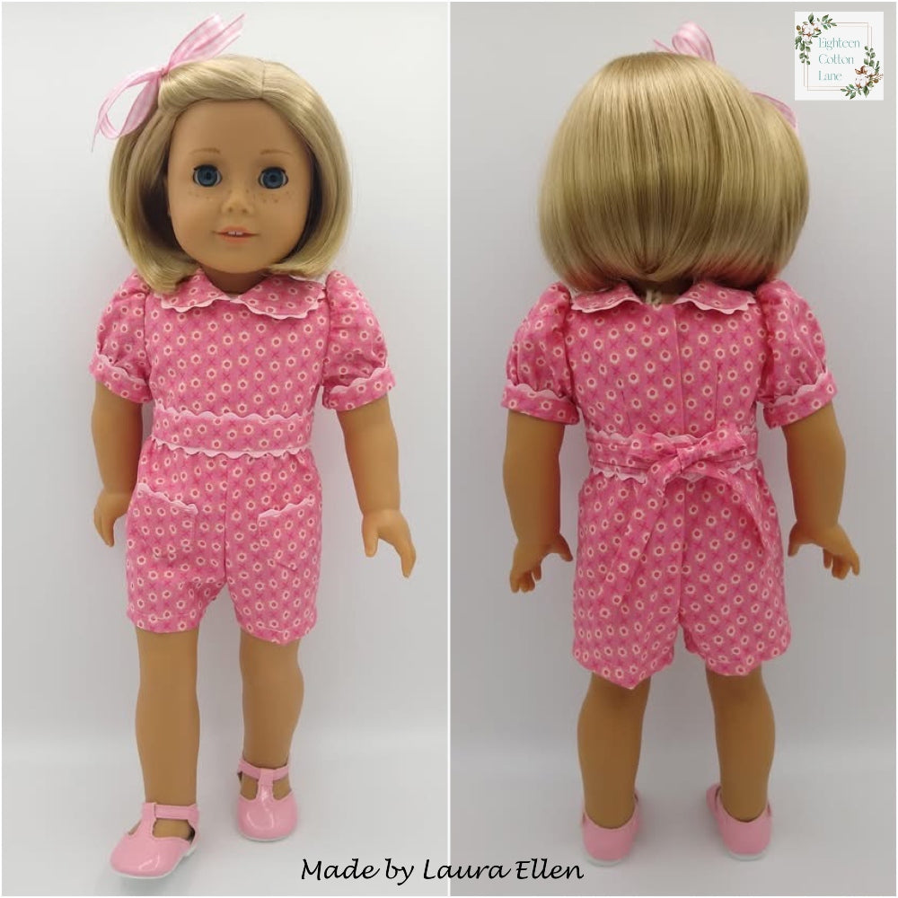 Let's Plant a Victory Garden! 18" Doll Clothes Pattern