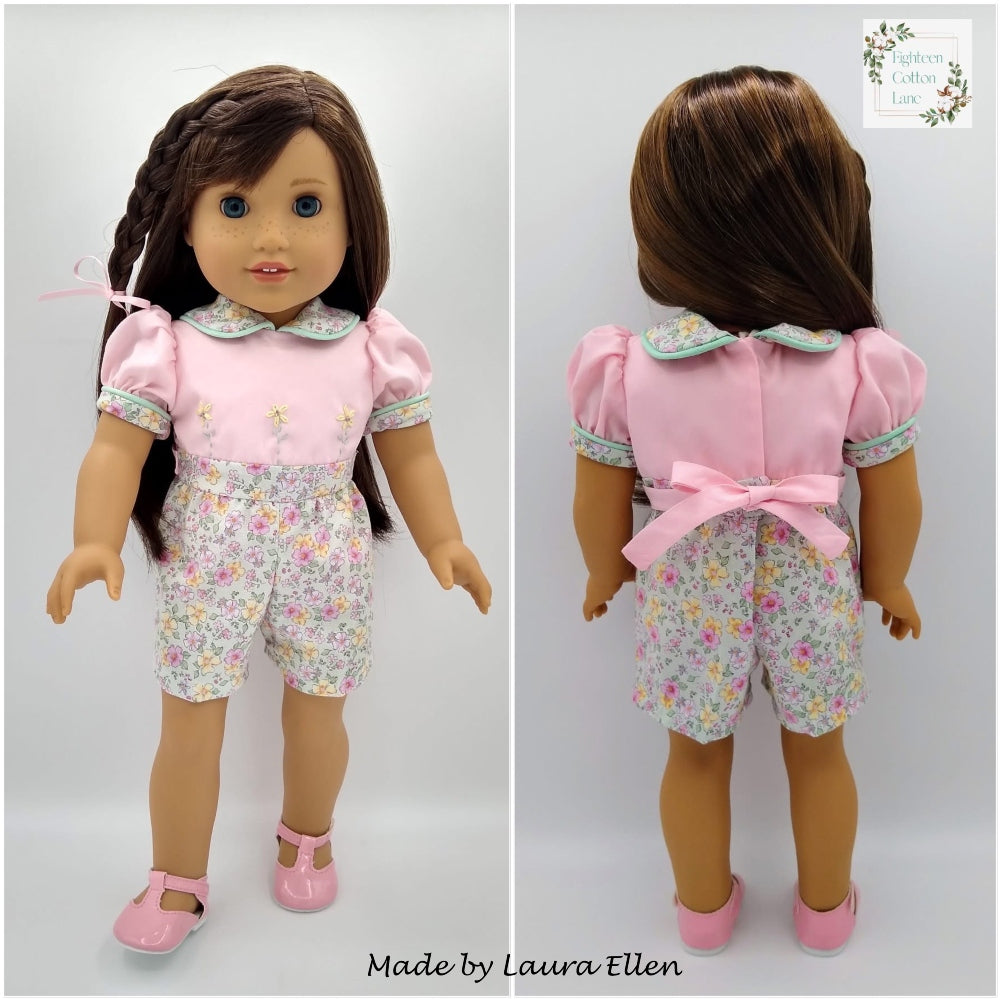 Let's Plant a Victory Garden! 18" Doll Clothes Pattern