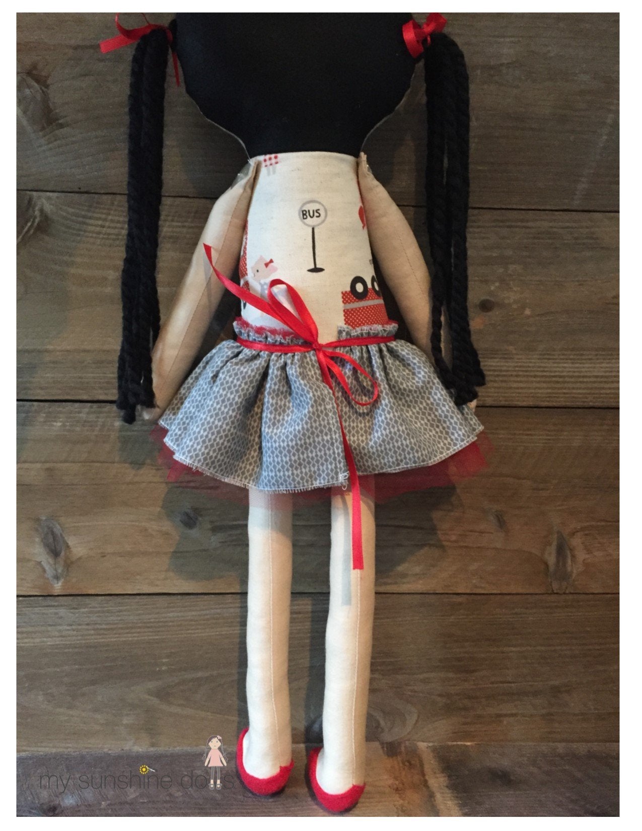 My Sunshine Dolls Lena 23" Cloth Doll Pattern
