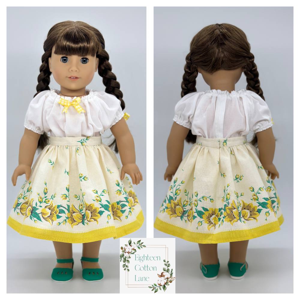 Let's Make Lemonade! 18" Doll Clothes Pattern