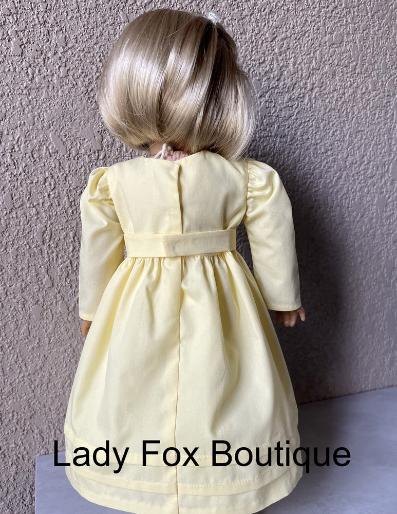 Sweet Caramel Dress 18 Inch Doll Clothes Pattern
