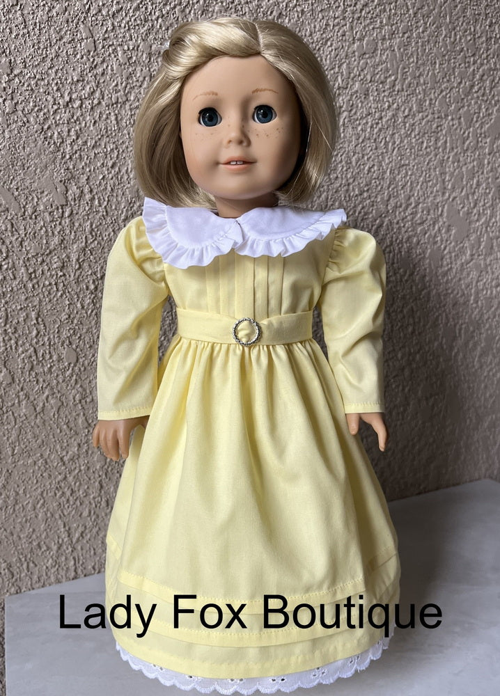 Sweet Caramel Dress 18 Inch Doll Clothes Pattern