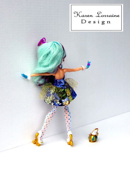 Overskirt Package Pattern for Ever After High Dolls
