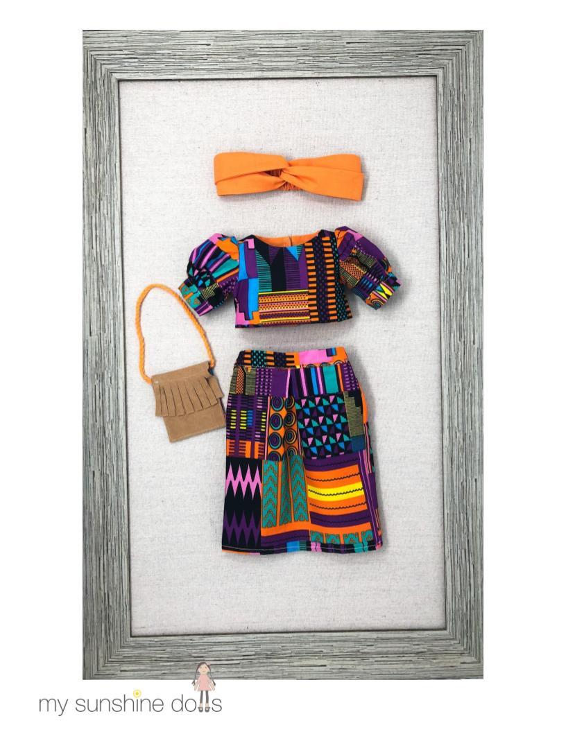 Zuri Binti Doll 23" Cloth Doll Pattern