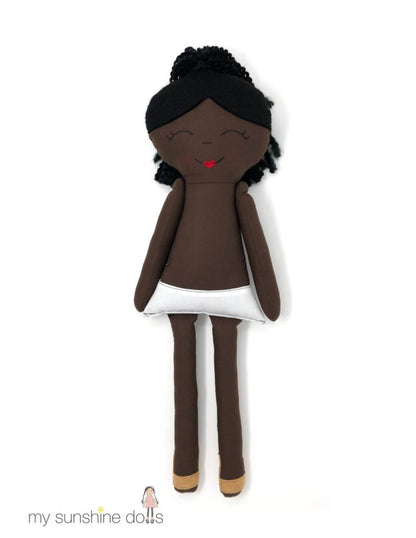 Zuri Binti Doll 23" Cloth Doll Pattern