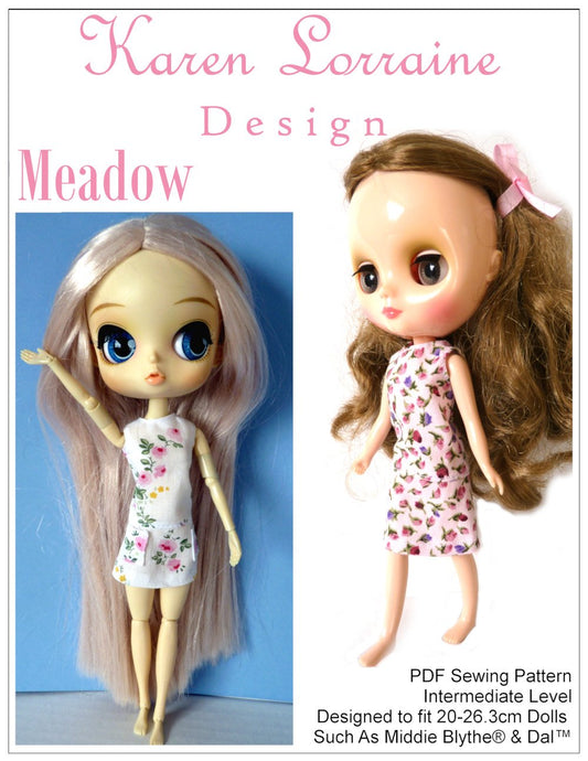 Meadow Dress for Middie Blythe and Pullip Dal Dolls