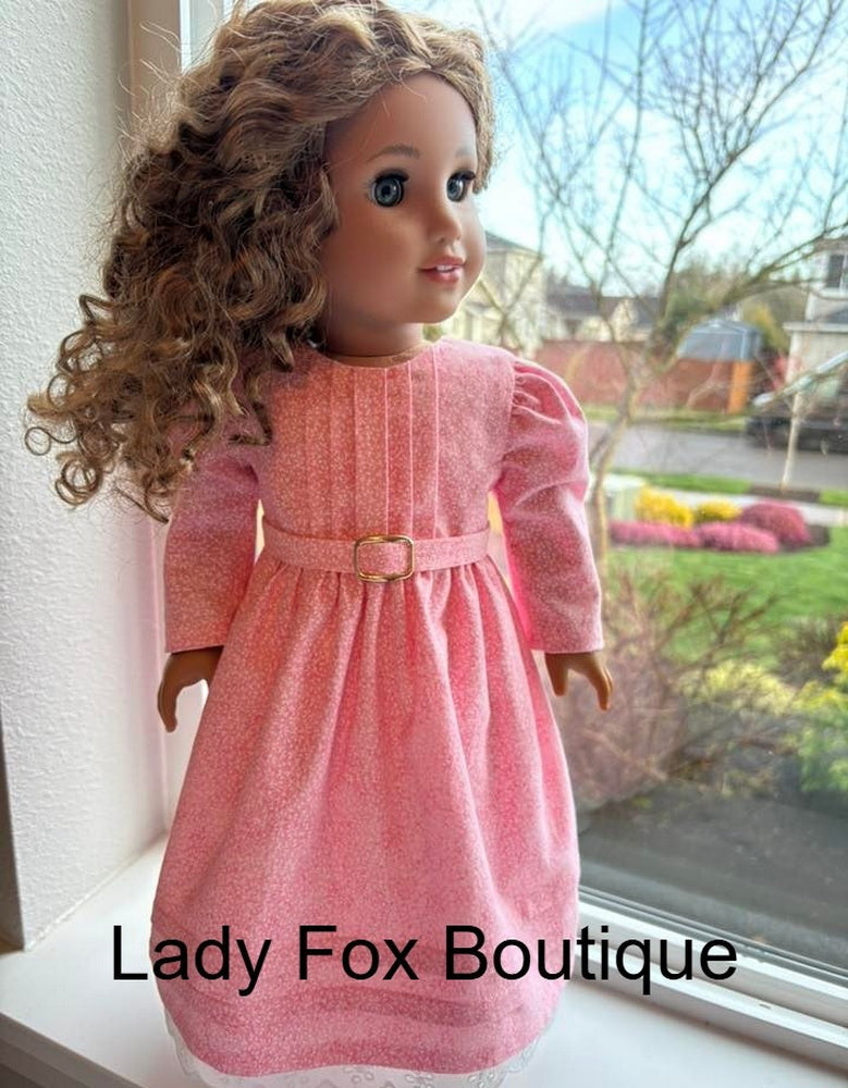 Sweet Caramel Dress 18 Inch Doll Clothes Pattern