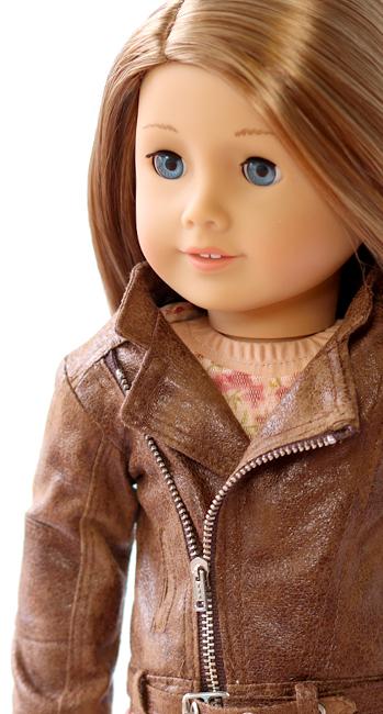 Motorcycle Jacket 18" Doll Clothes Pattern