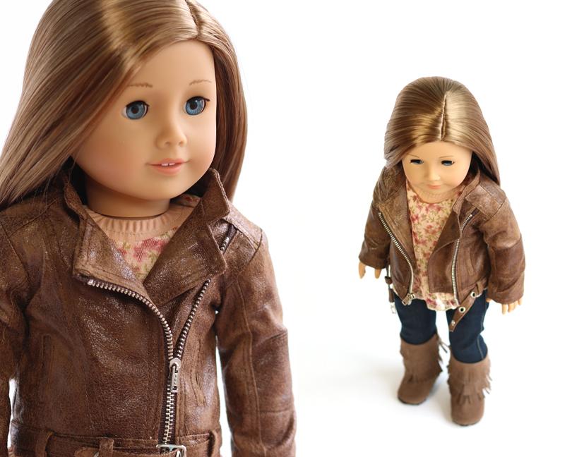 Motorcycle Jacket 18" Doll Clothes Pattern