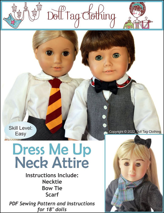 Dress Me Up Neck Attire 18" Doll Accessories
