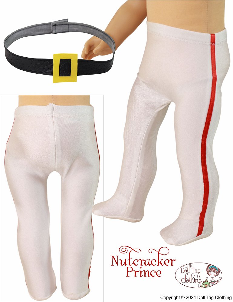 Nutcracker Prince 18" Doll Clothes Pattern