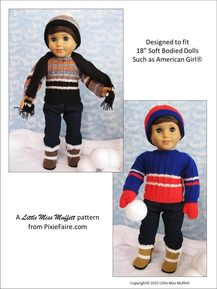 One For The Boys Bundle Crochet Pattern