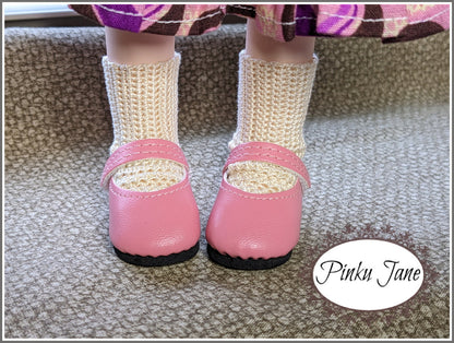 Basic Crochet Socks Crochet Pattern For 12-12.5" Gorjuss and Siblies Dolls