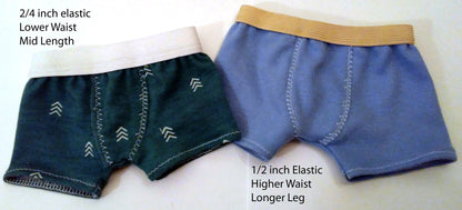Boys Underwear 18" Doll Clothes Pattern