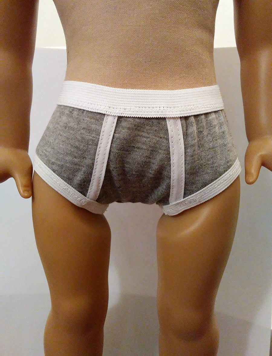 Boys Underwear 18" Doll Clothes Pattern