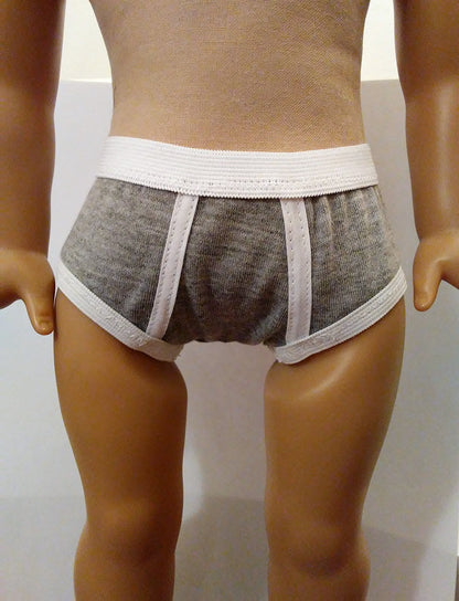 Boys Underwear 18" Doll Clothes Pattern