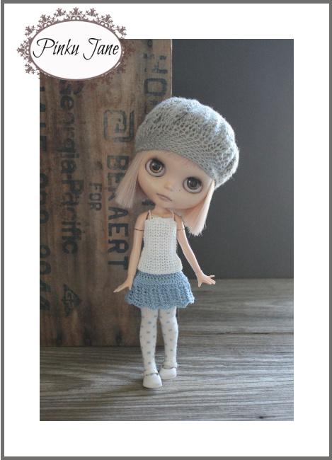 Crochet Tank Top Crochet Pattern For 12" Blythe Dolls