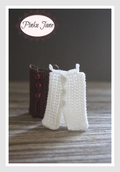 Crochet Tank Top Crochet Pattern For 12" Blythe Dolls