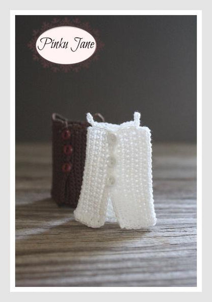 Crochet Tank Top Crochet Pattern For 12" Blythe Dolls