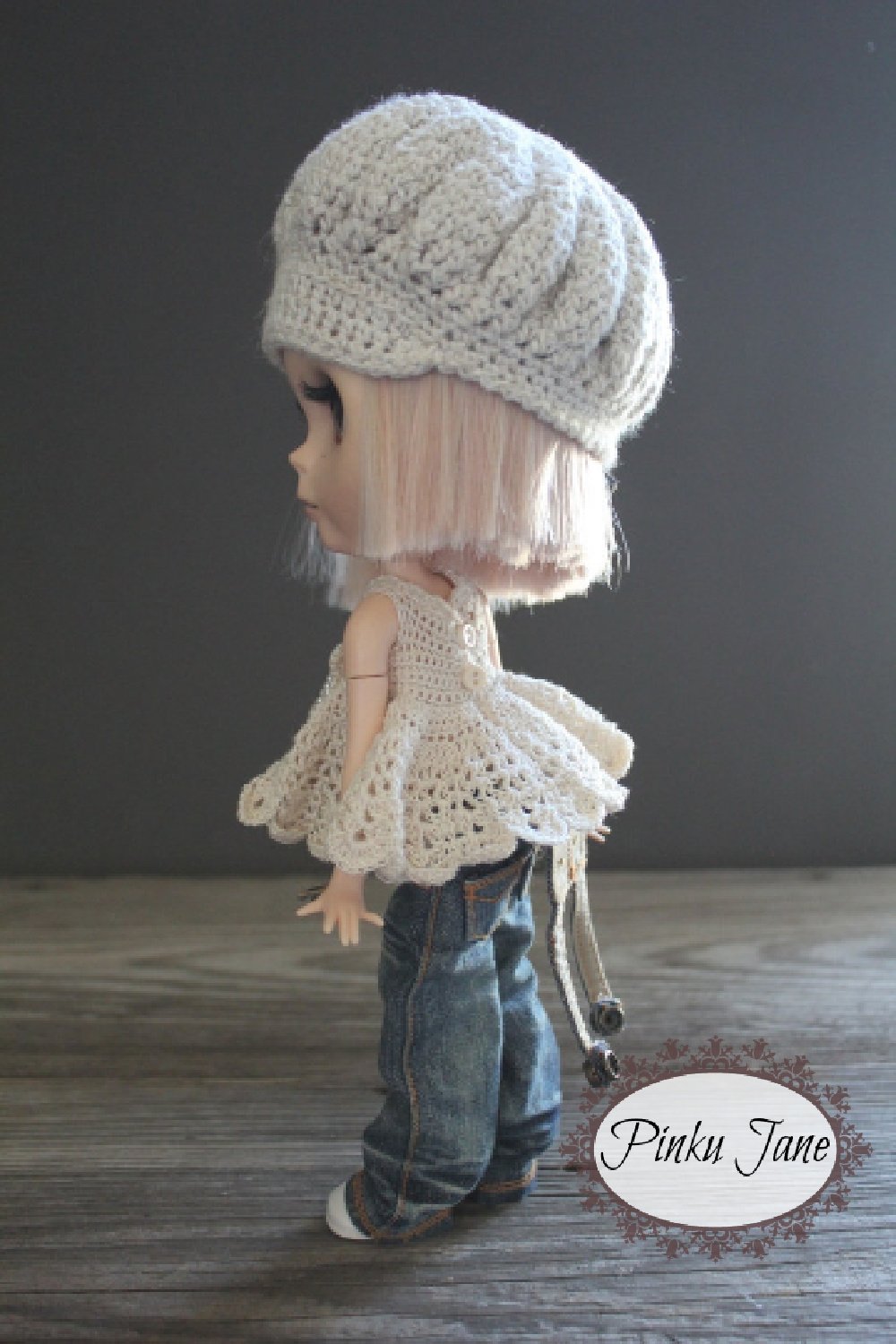 Ruffles and Frills Mini Dress or Top Crochet Pattern For 12" Blythe Dolls