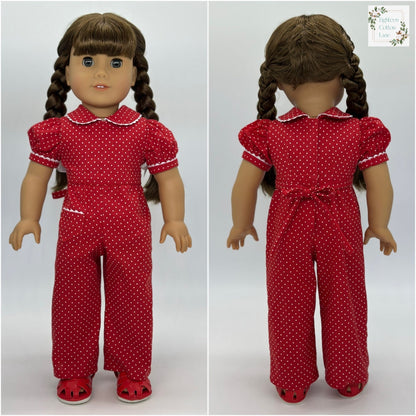 Let's Plant a Victory Garden! 18" Doll Clothes Pattern
