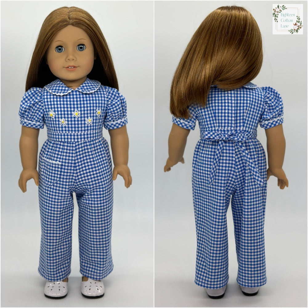 Let's Plant a Victory Garden! 18" Doll Clothes Pattern