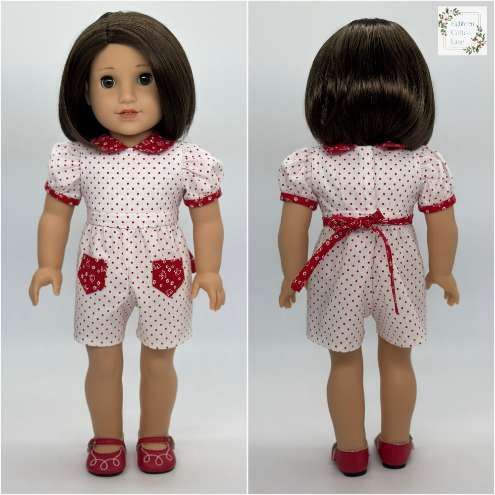 Let's Plant a Victory Garden! 18" Doll Clothes Pattern