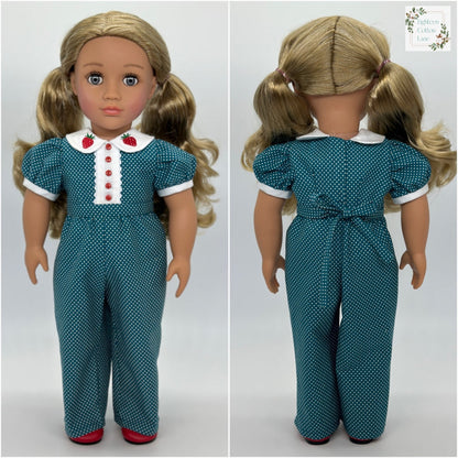 Let's Plant a Victory Garden! 18" Doll Clothes Pattern