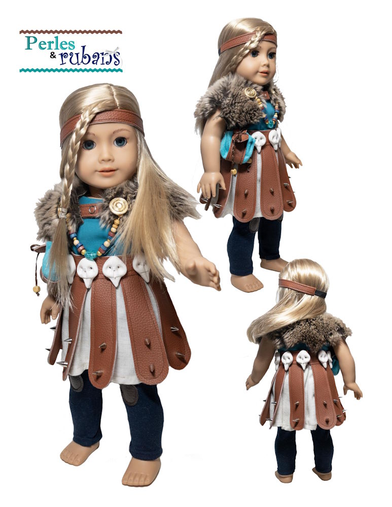 Fantasy Viking 18" Doll Clothes Pattern